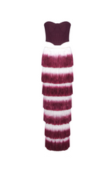 ashley Gradient Fringe Corset Two Piece Bandage Set
