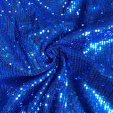 BLUE SEQUIN ONE SHOULDER BODYCON DRESS