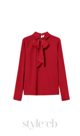 twinset women's blouse in red
