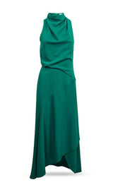 GIANA MIDI DRESS IN GREEN