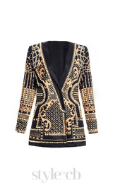 Bonnie Pearl Blazer mini Dress