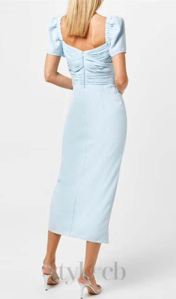 CREPE MIDI DRESS