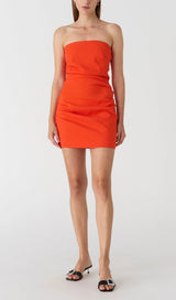 CARTER CREPE MINI DRESS