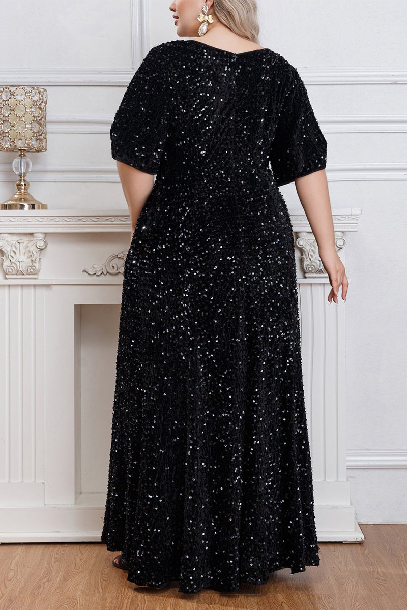 Aviana Sequined Maxi Dress