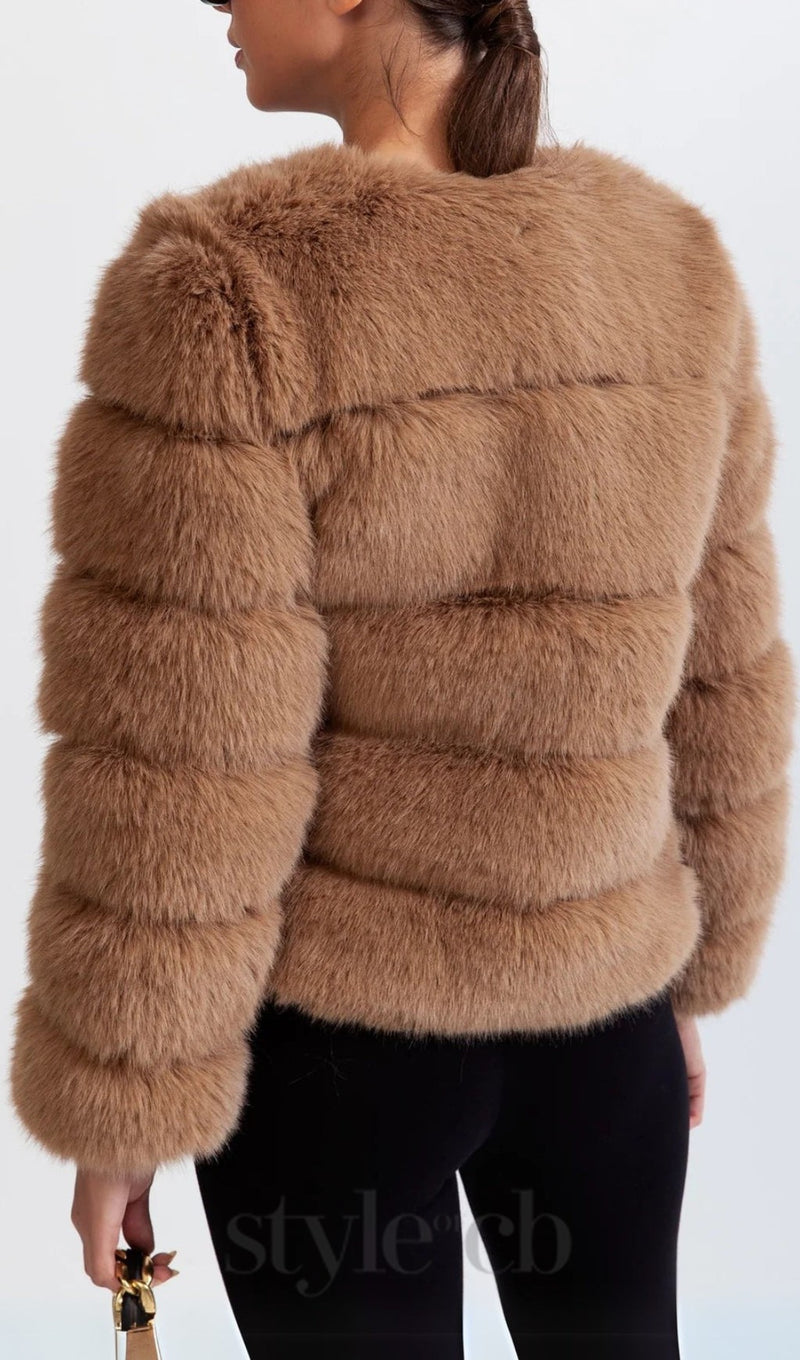 FAUX FUR JACKET