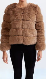 FAUX FUR JACKET