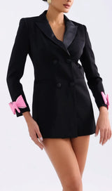 RETTA BOW LAPEL BLAZER