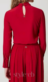 twinset women's blouse in red