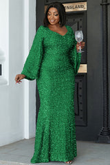 Faye Long Sleeve Maxi Dress