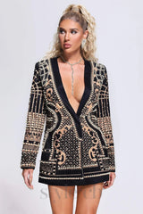 Bonnie Pearl Blazer mini Dress