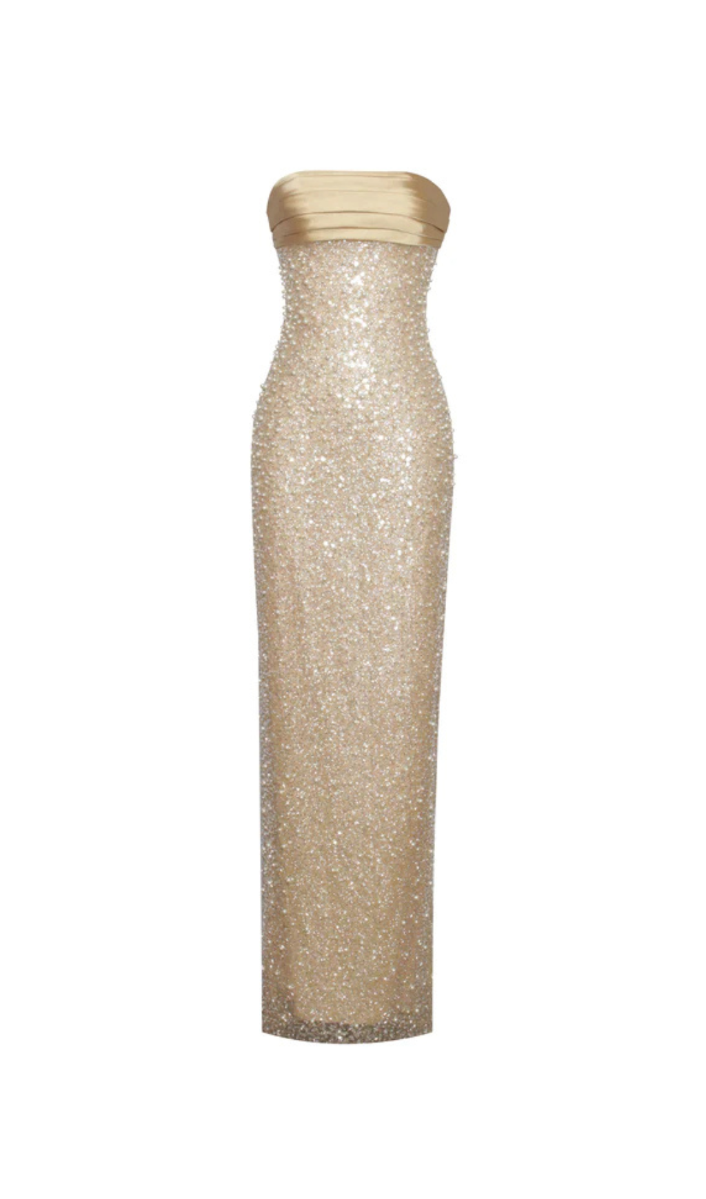 Gold beaded hotsell maxi dress