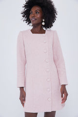 Pink Tweed Birkley Dress