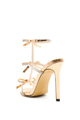 Aliaya Diamante Buckle Stiletto Sandals