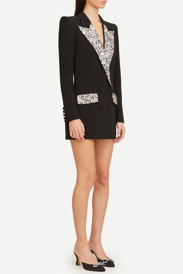 Brooklyn Diamante Embellished Blazer Dress