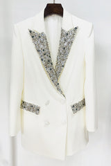 Brooklyn Diamante Embellished Blazer Dress