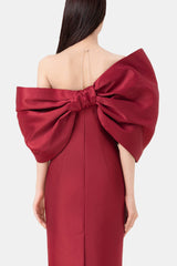 RED BIG BOW DRESS