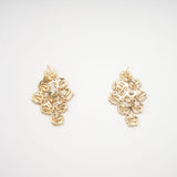 Ariane geometric crystal earrings