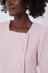 Pink Tweed Birkley Dress