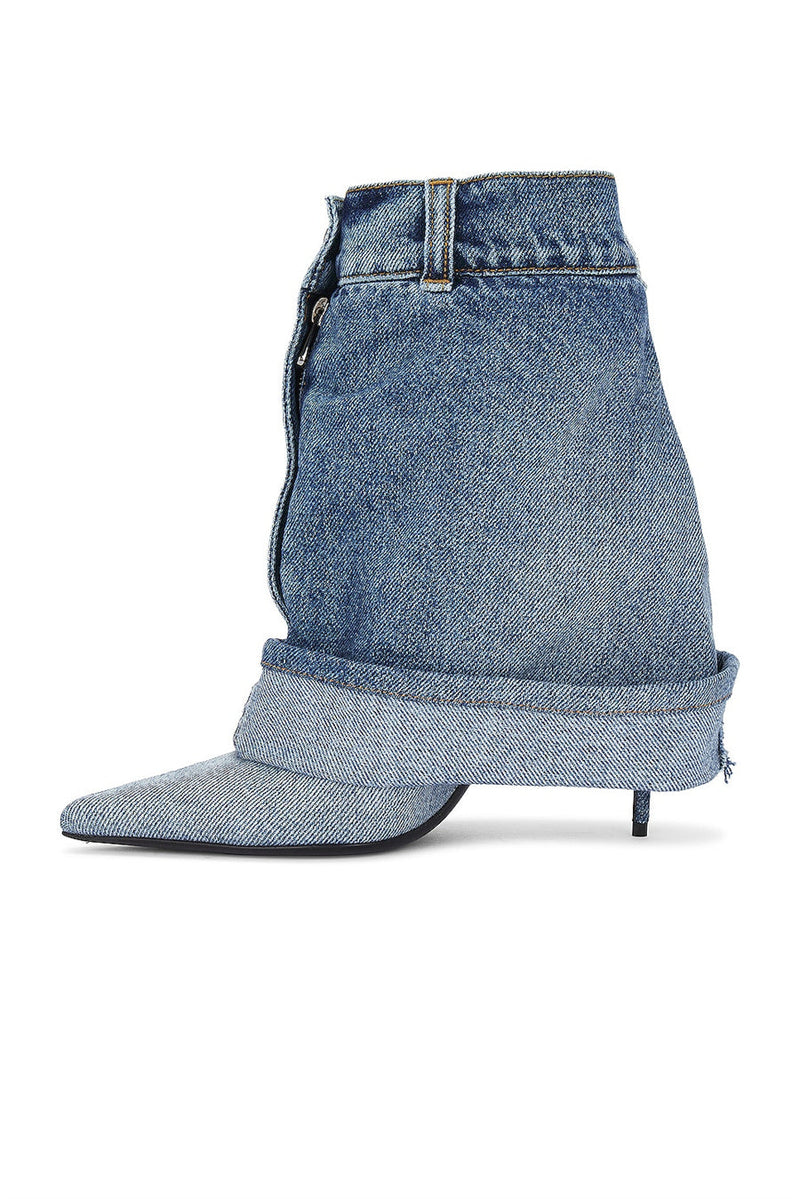 MilIano Denim Trouser Ankle Bootie