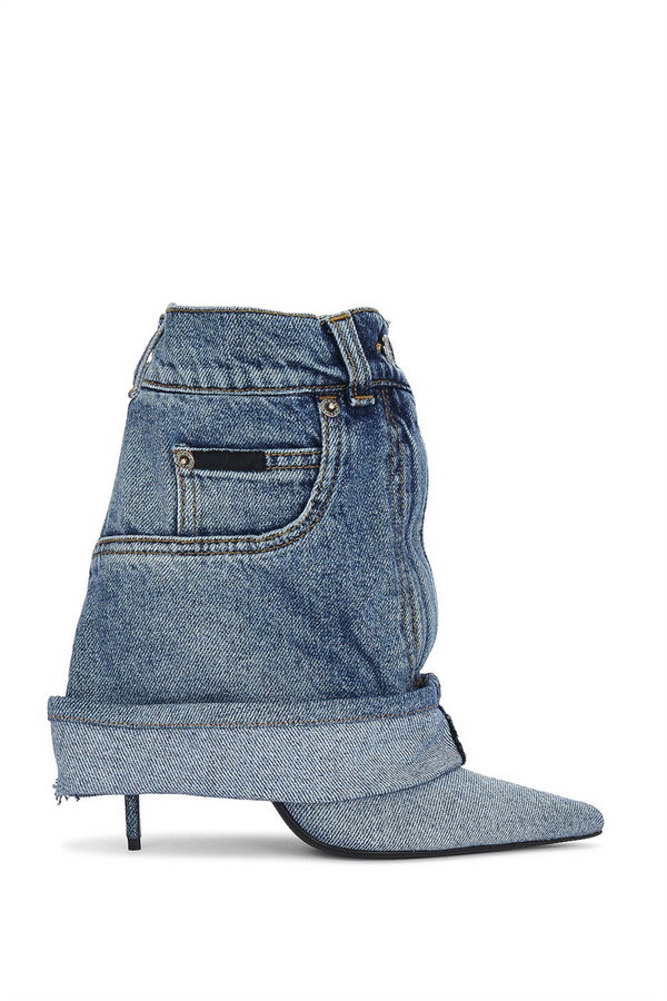 MilIano Denim Trouser Ankle Bootie