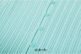 Archetypes ribbed pointelle-knit sweaters in green