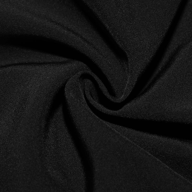 BACKLESS BOW MINI DRESS IN BLACK