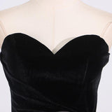 bow Irregular Asymmetric Sleeveless midi Dress in black