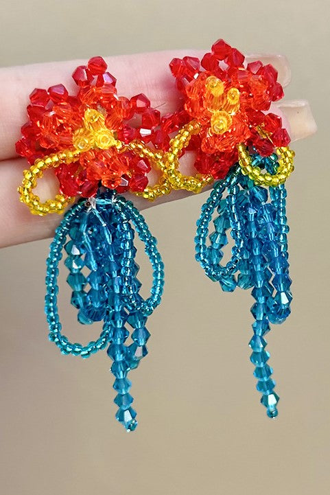 Rachel Crystal Earrings