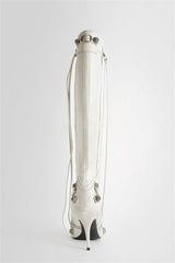 Shilia Zip Knee-high Boots - White