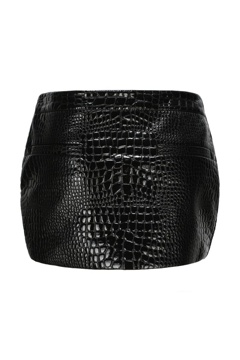 Hedda Leather Mini Skirt