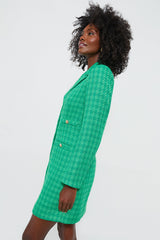 Emerald Tweed Stacie Dress