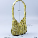 CHAINMAIL BAG IN GREEN Bags styleofcb 
