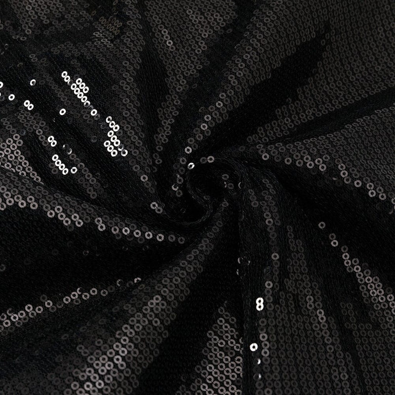 SEQUIN HALTER FLOWER MINI DRESS IN BLACK styleofcb 