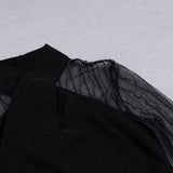 MESH STITCHED CROSS-TIE JUMPSUIT IN BLACK styleofcb 