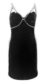 PEARL MINI DRESS IN BLACK Dresses styleofcb 