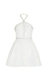 DIAMOND CHAIN DRESS IN WHITE Dresses styleofcb XS WHITE 