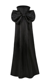 DETACHABLE BOWKNOT MINI DRESS IN BLACK Dresses styleofcb 