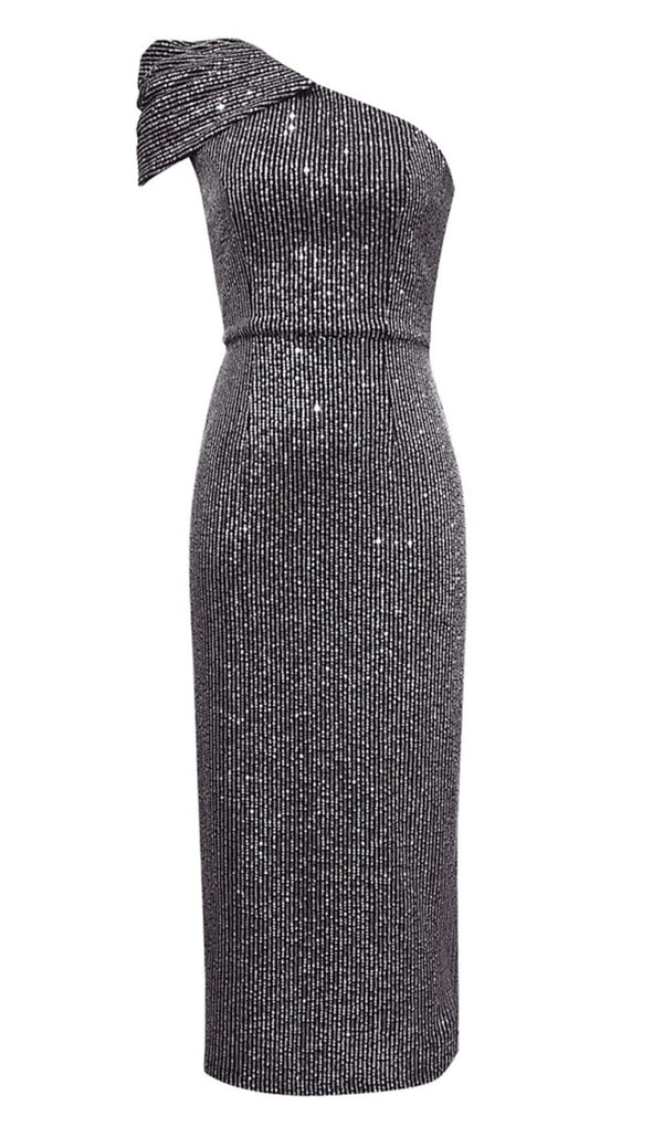 SEXY SEQUINED DRESS IN BLACK DRESSES styleofcb 