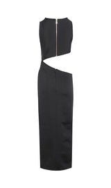 SPLIT MAXI DRESS IN BLACK OR BEIGE Dresses styleofcb 