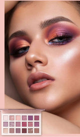 MATTE EASY COLOR PEARL 24 COLOR PINK EYESHADOW blingmyfriend 