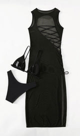 SMOCK THREE PIECES SWIMSUIT styleofcb 