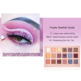 18-COLOR MATTE PEARLESCENT EARTH COLOR EYESHADOW blingmyfriend 