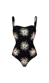 DOLLY EMBELLISHED ONE-PIECE SWIMSUIT styleofcb SWIMSUIT S 