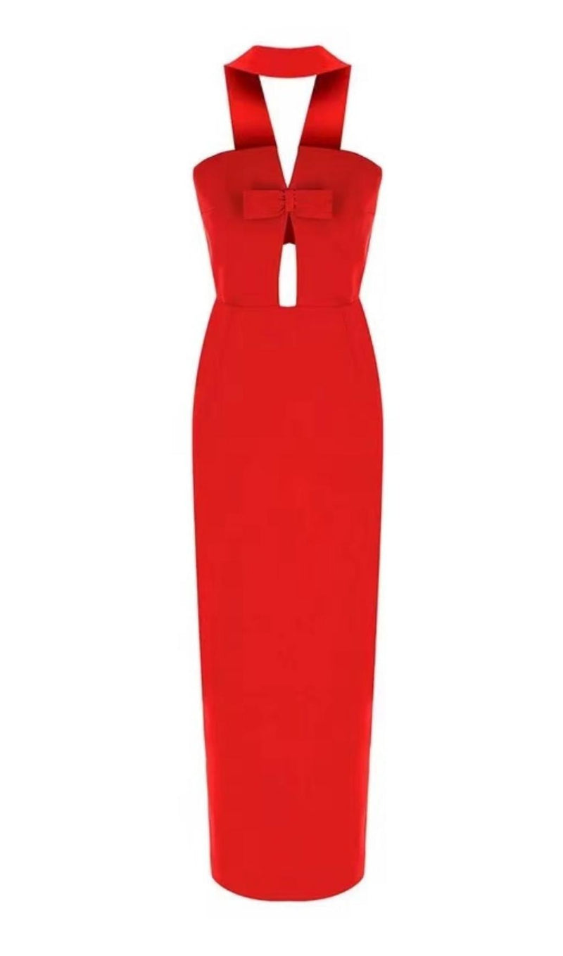 STRAPLESS MAXI DRESS IN BLACK Dresses styleofcb XS RED 