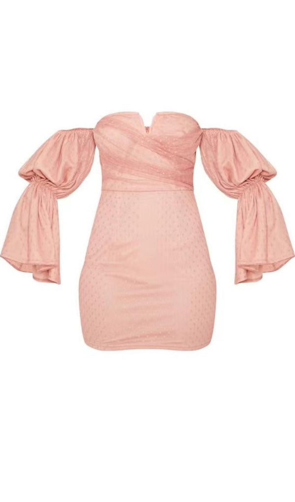 STRAPLESS MINI DRESS IN PINK Dresses styleofcb 