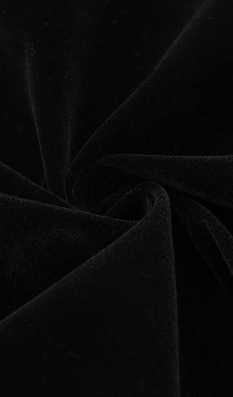 V NECK SLEEVELESS MIDI DRESS IN BLACK Dresses styleofcb 