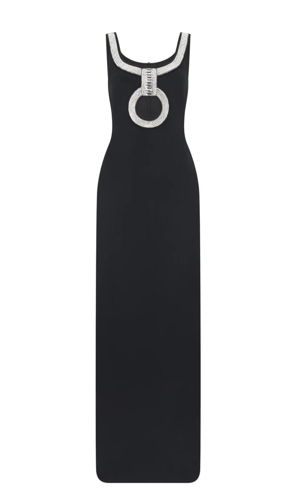 CTYSTAL MAXI DRESS IN BLACK Dresses styleofcb 
