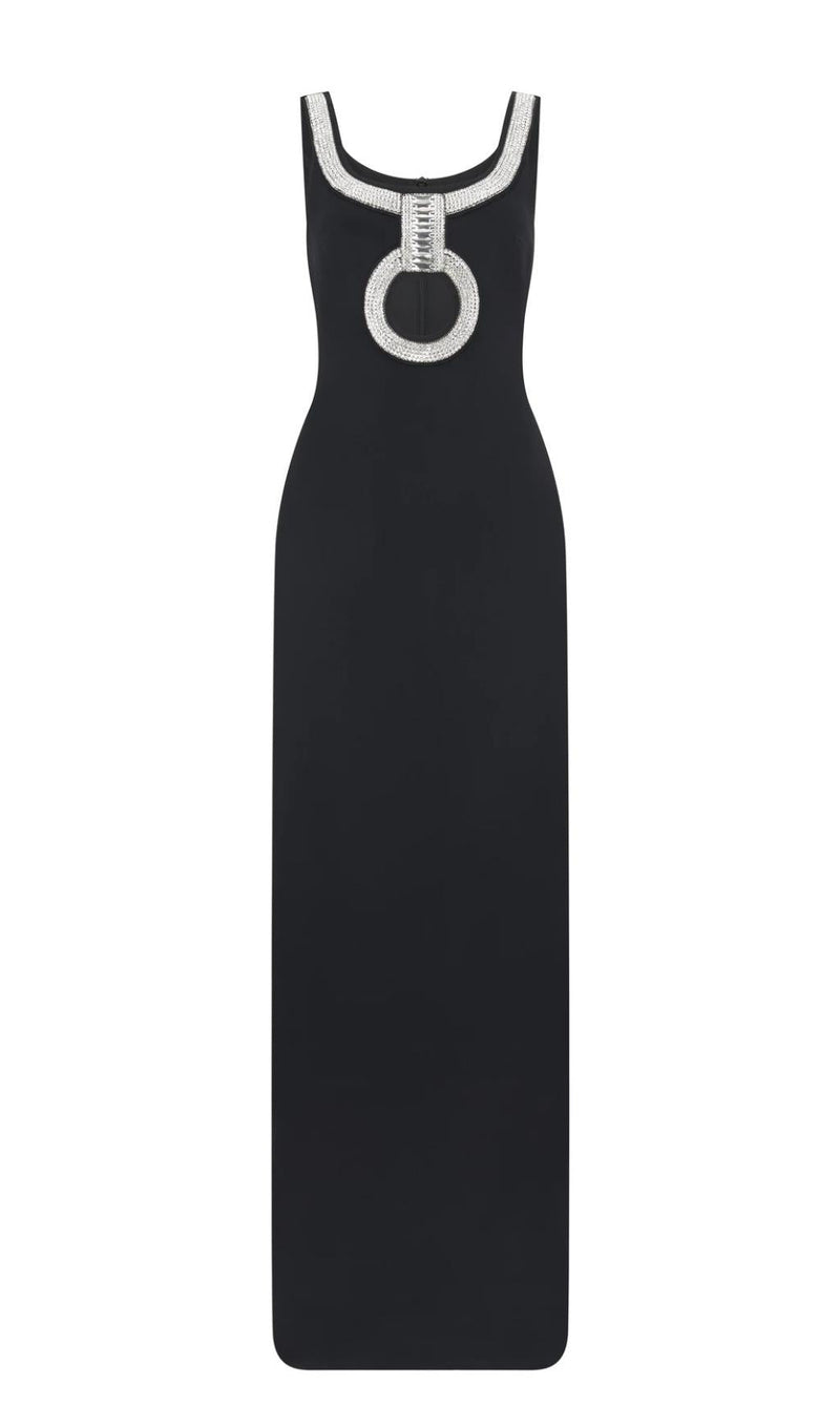 CTYSTAL MAXI DRESS IN BLACK Dresses styleofcb 