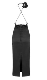 DEEP V MAXI DRESS IN BLACK Dresses styleofcb 