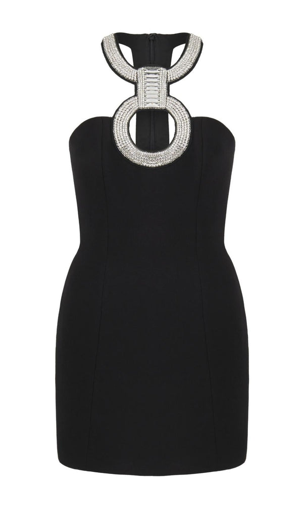 STRAPLESS MINI DRESS IN BLACK Dresses styleofcb XS BLACK 